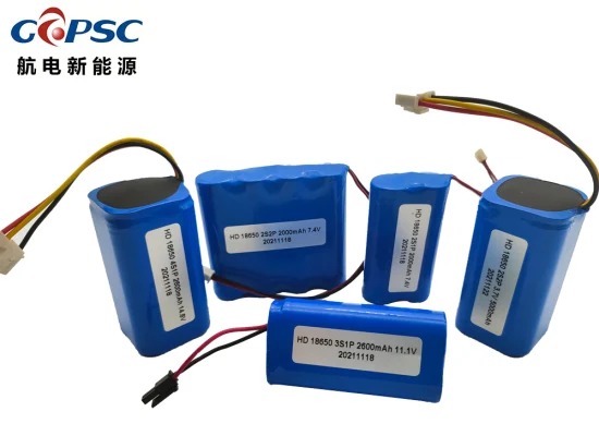 Gapsc Factory Direct 18650 Bateria de Lítio 2s2p 3,7 V 5000mAh Flat Digital, Power Pack de Bateria Pode Ser Carregado