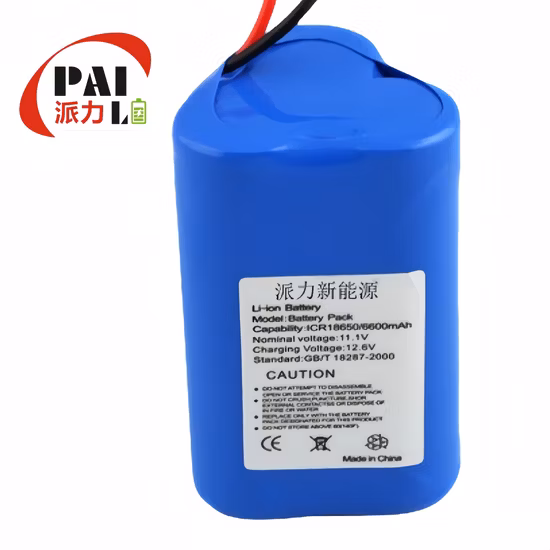 2022 Pacote de baterias de lítio mais barato 12V 2200mAh bateria de lítio recarregável para luz LED